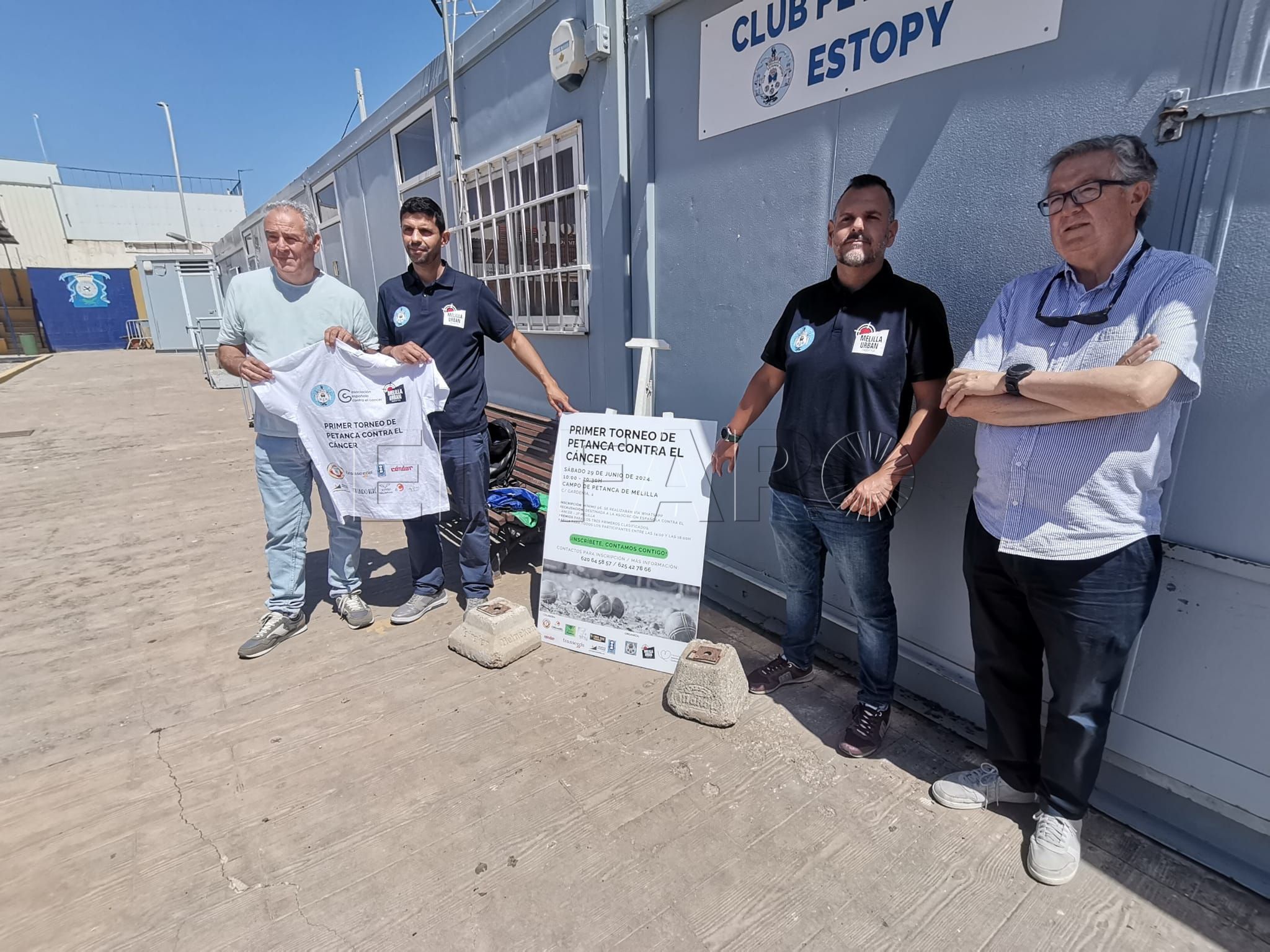 La petanca local se solidariza contra el cáncer