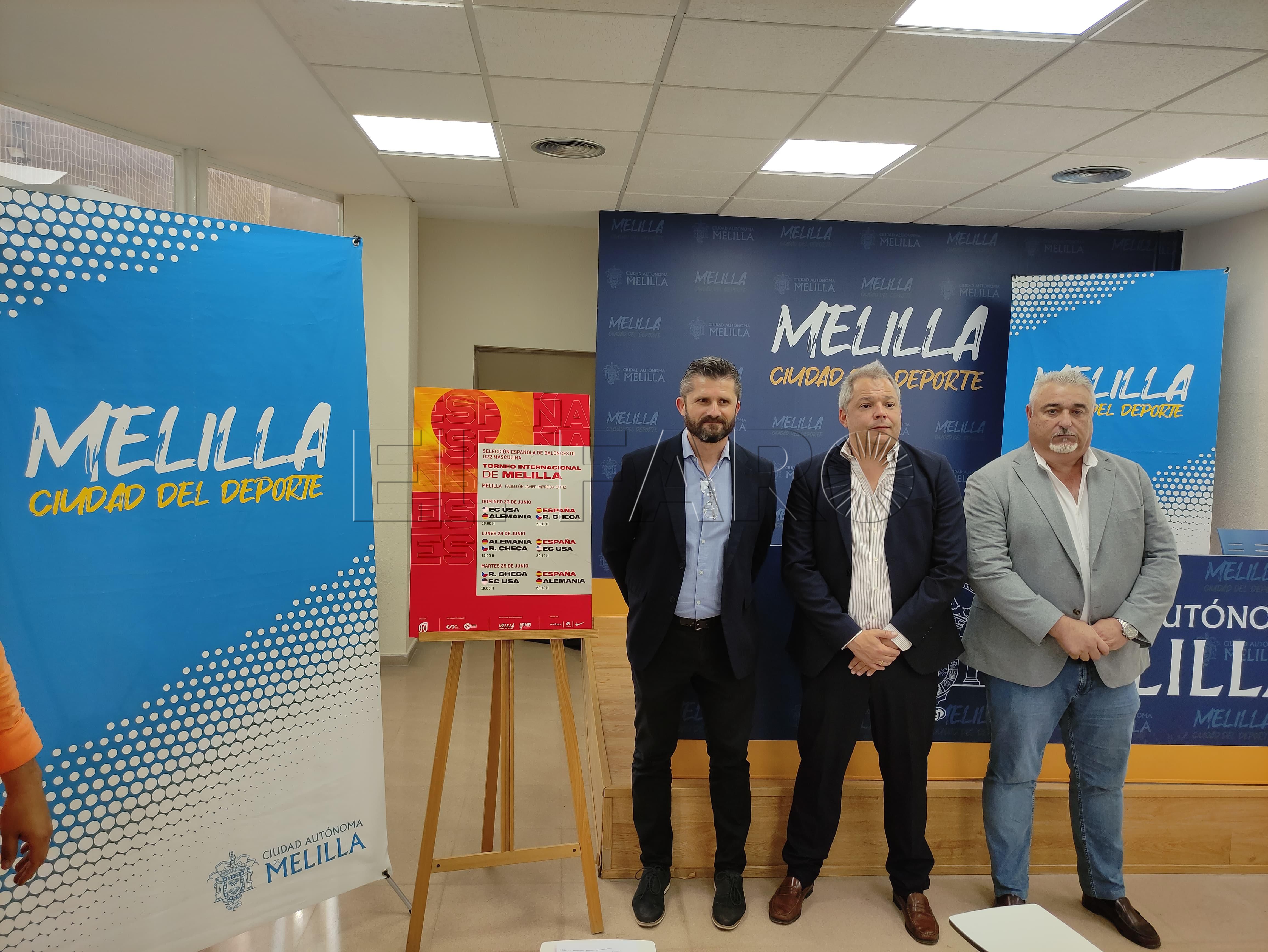 El mejor baloncesto U22 masculino se cita en Melilla con un gran torneo