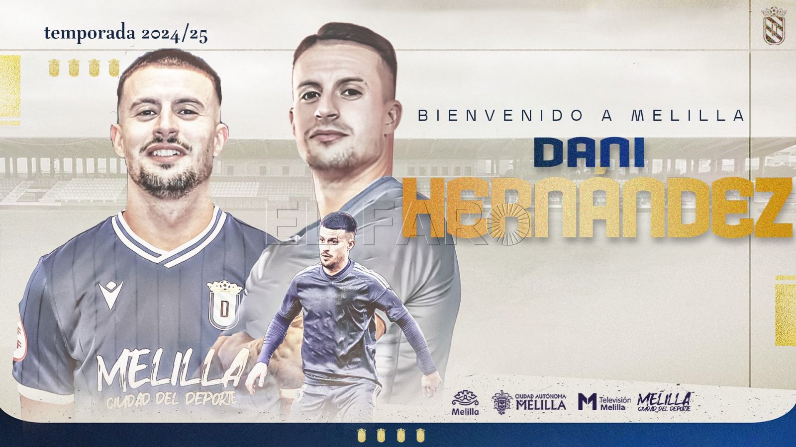 Dani Hernández, otro nuevo fichaje de la UD Melilla