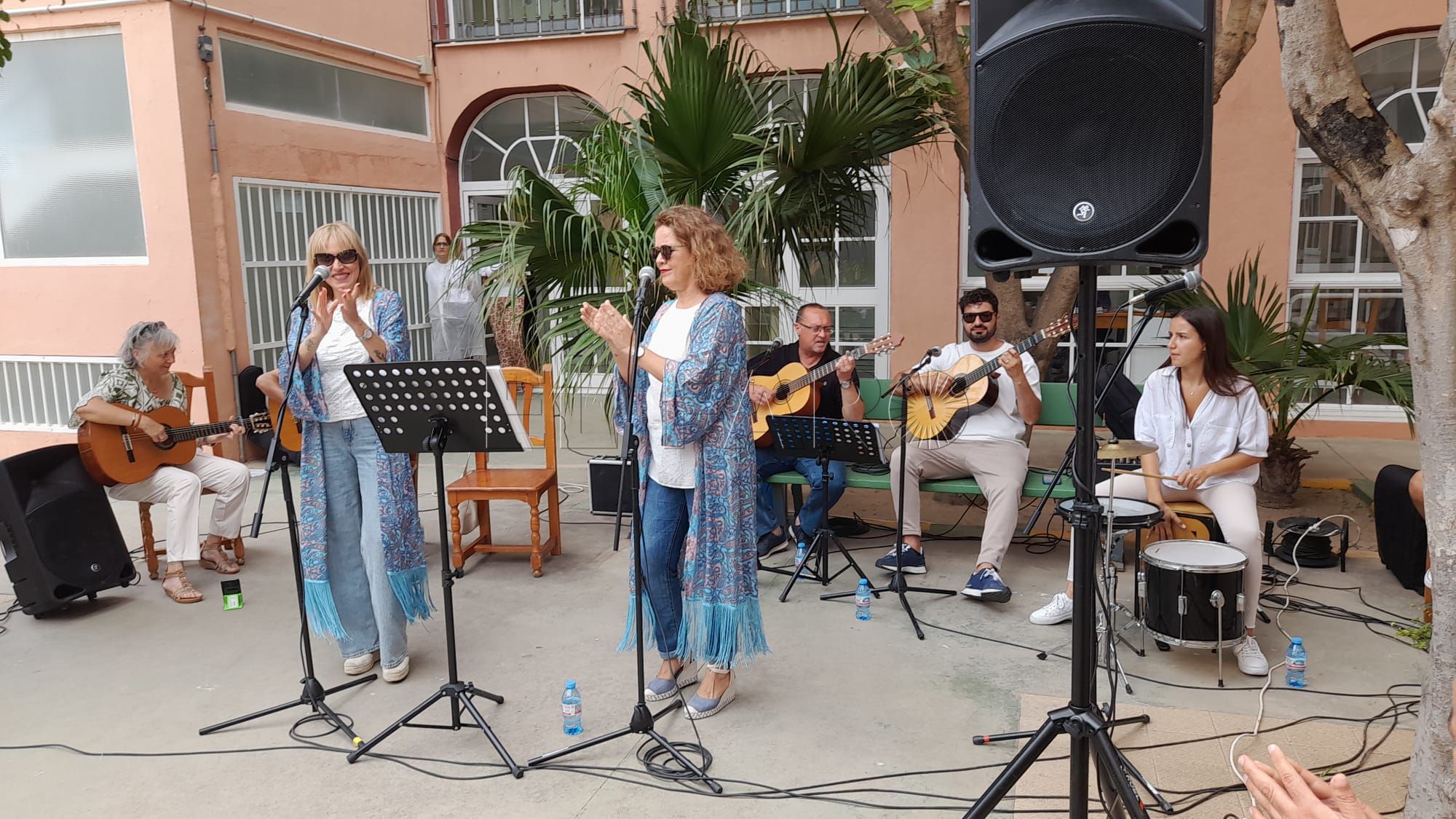 Actuación de la Escuela de Flamenco en el Gámez Morón