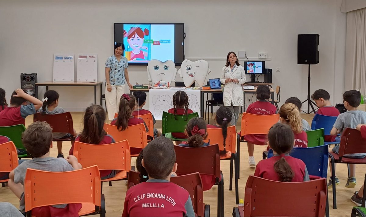 Los alumnos del Encarna León adquieren una serie de hábitos para el cuidado de su salud bucodental