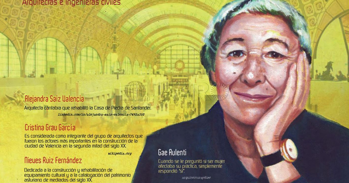 SATE-STes dedica su calendario de junio a mujeres arquitectas e ingenieras civiles
