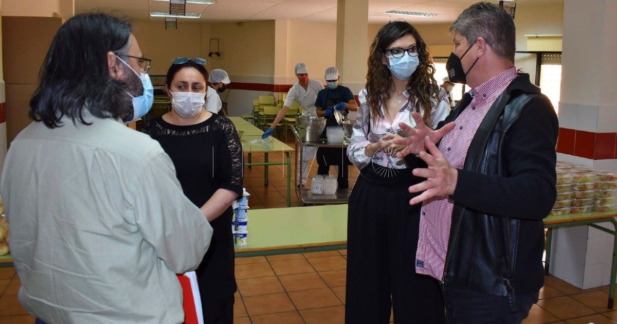 Berbel anuncia la convocatoria de 750 ayudas de comedor para alumnos melillenses