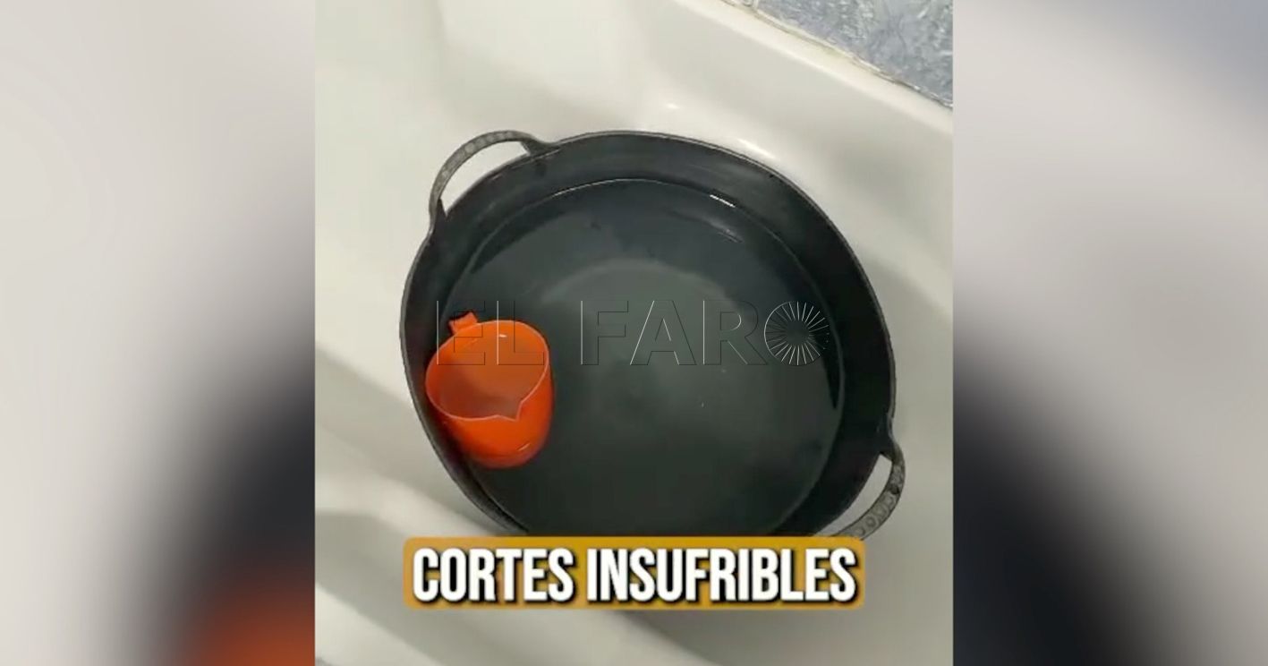 Azmani urge al Gobierno local a resolver "ya" el problema de los cortes de agua en la ciudad