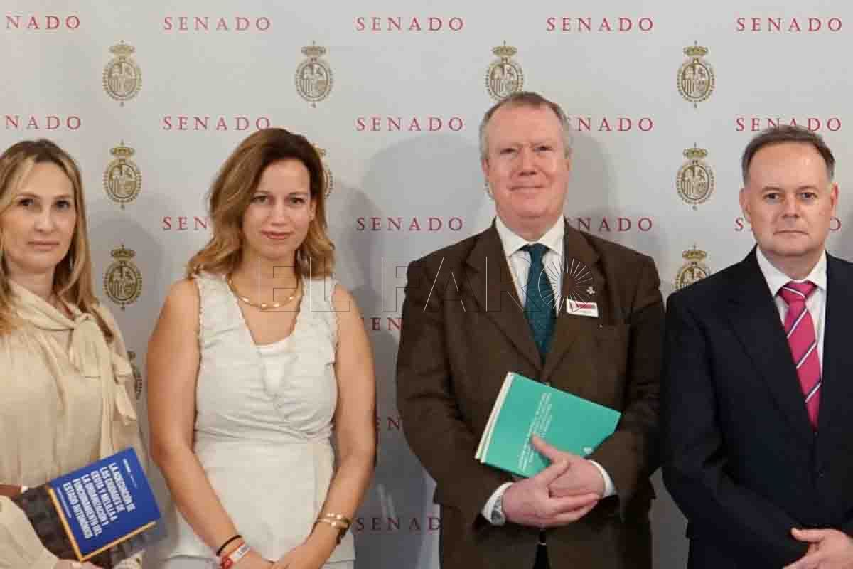 El PP se reúne en el Senado con miembros del Observatorio de Ceuta y Melilla