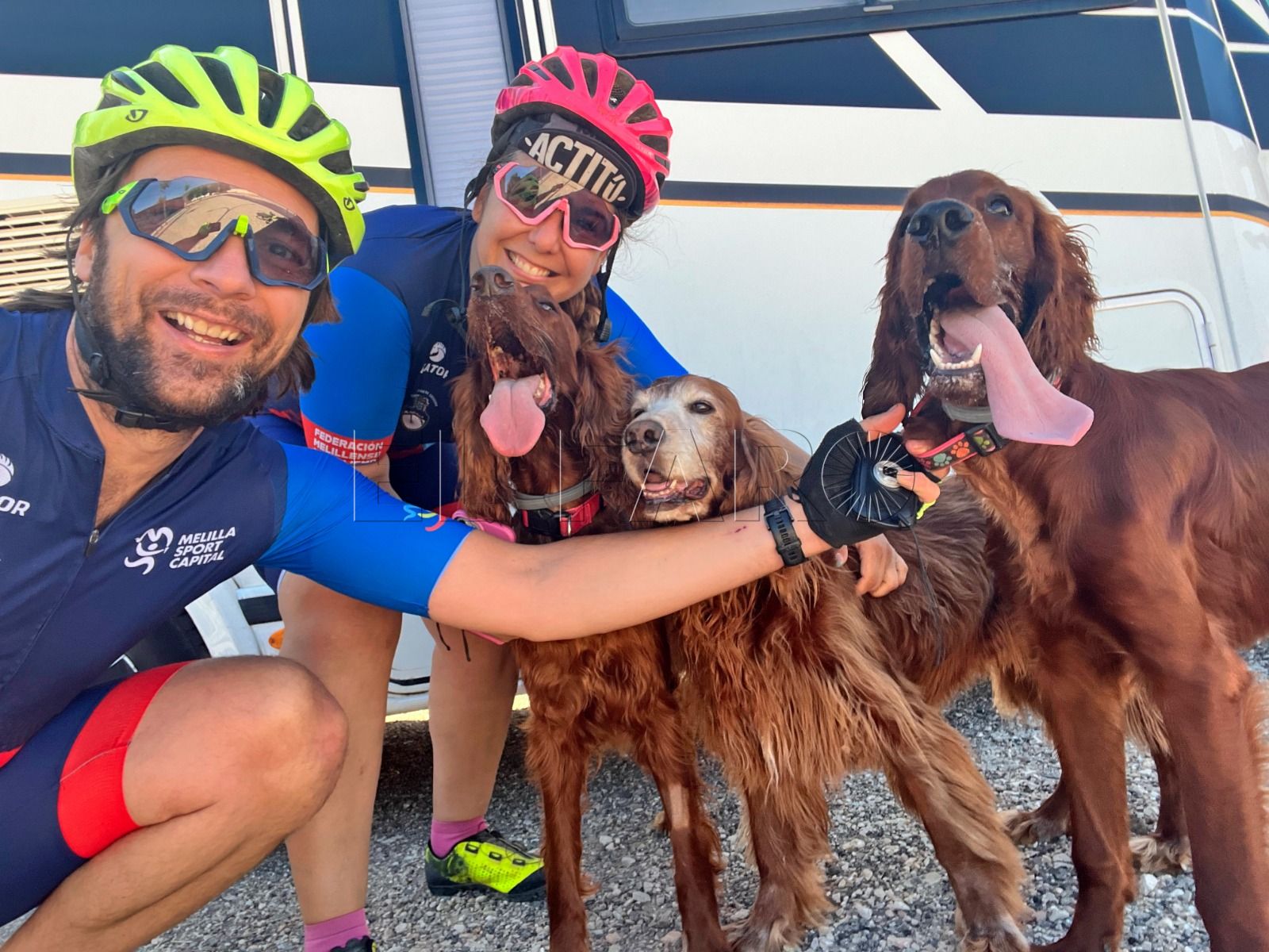 José Felix Moreno y María Muñoz: “El deporte del mushing es nuestra forma de vida”