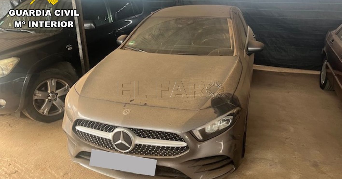 La Guardia Civil recupera un turismo de alta gama robado en Alemania