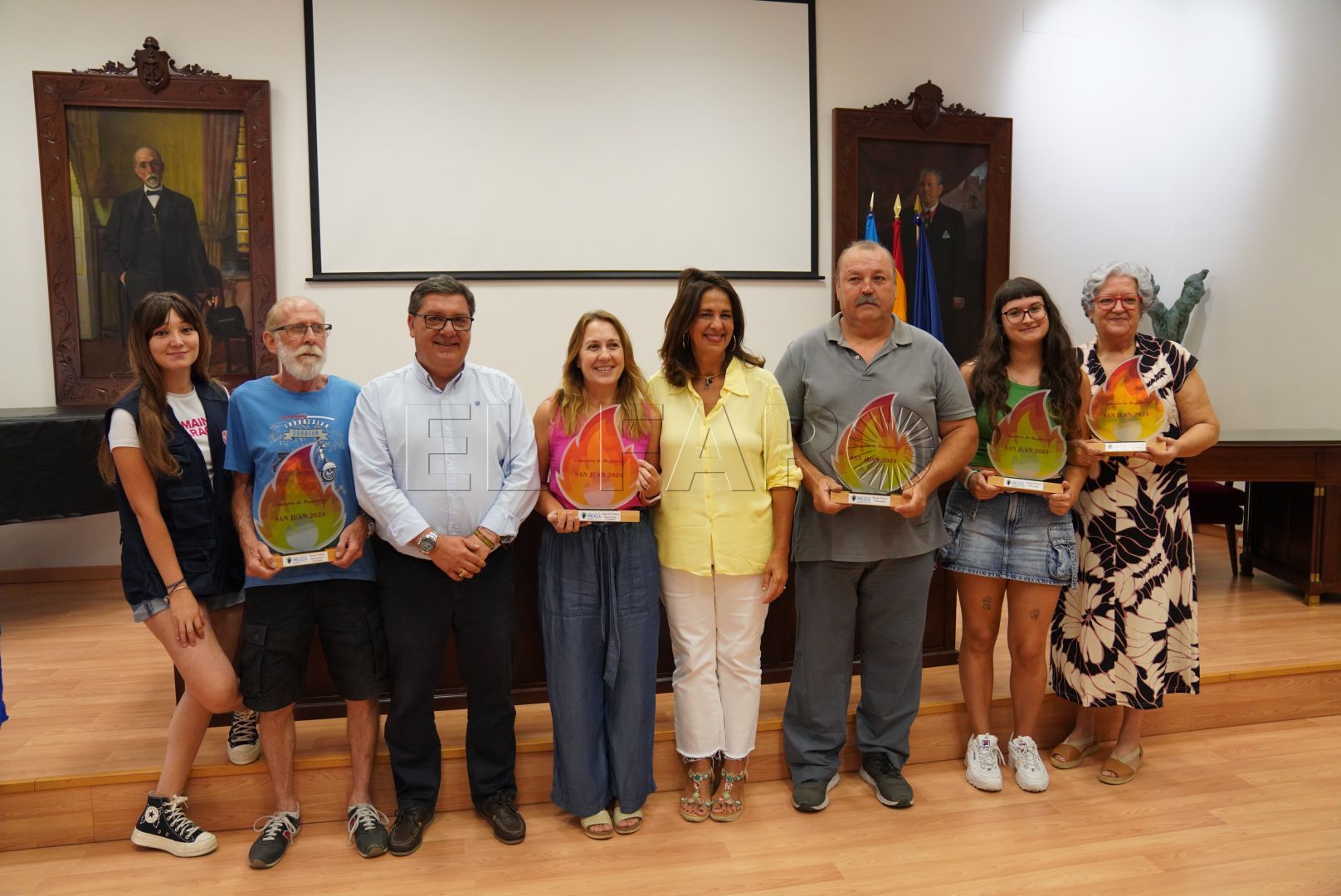 Las hogueras premiadas de San Juan