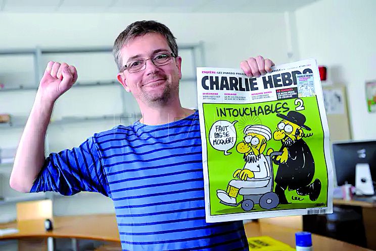 La Independencia de Cataluña, segun la revista “charlie hebdo” (11.10.2017)