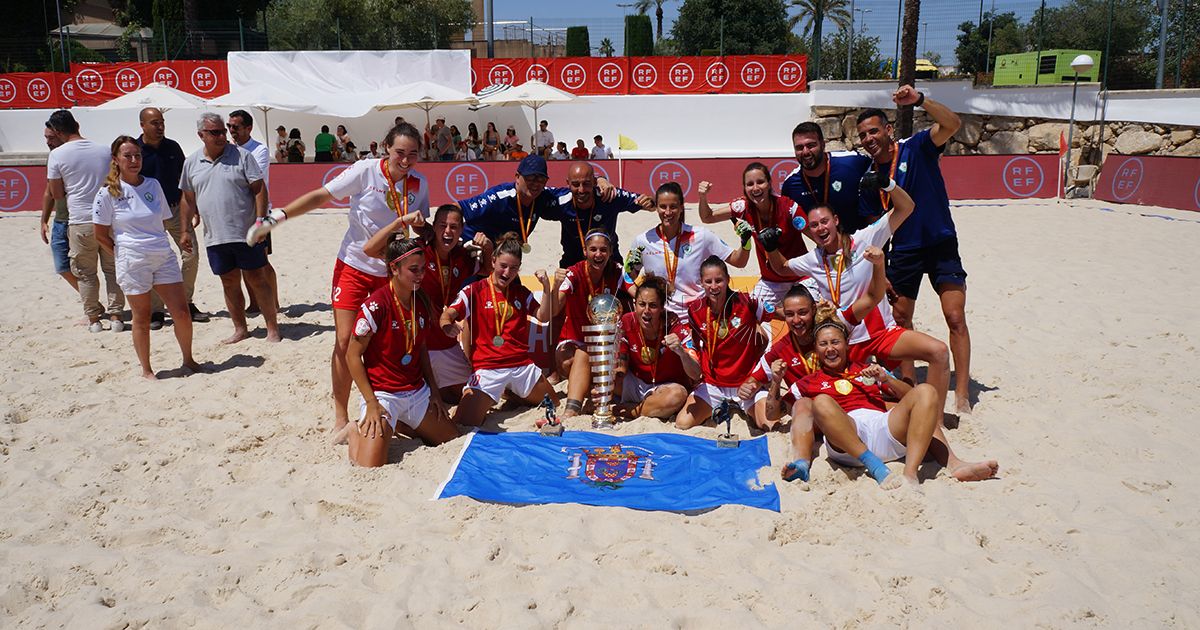 El Higicontrol, campeón de la Copa Federación de fútbol playa