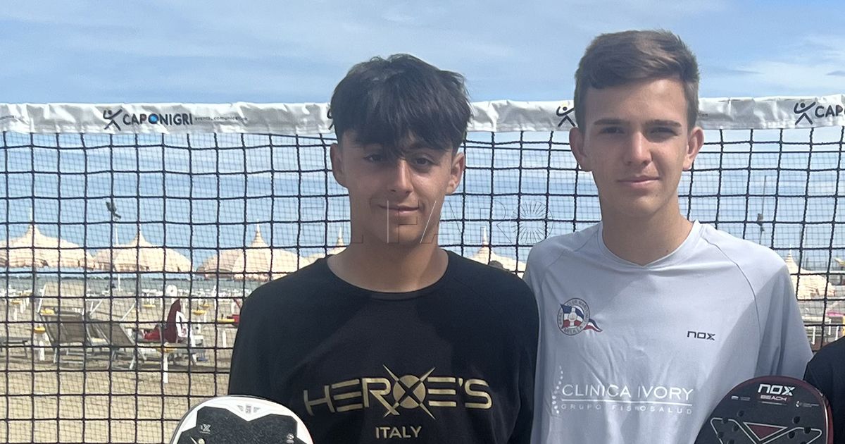 Nicolás Volpe sigue brillando en las competición nacionales de tenis playa