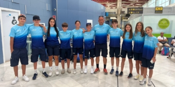 el nivel mostrado por los jóvenes ciclistas de la ciudad autónoma de Melilla ha sido meritorio, pudiendo calificarlo con un aprobado con nota.