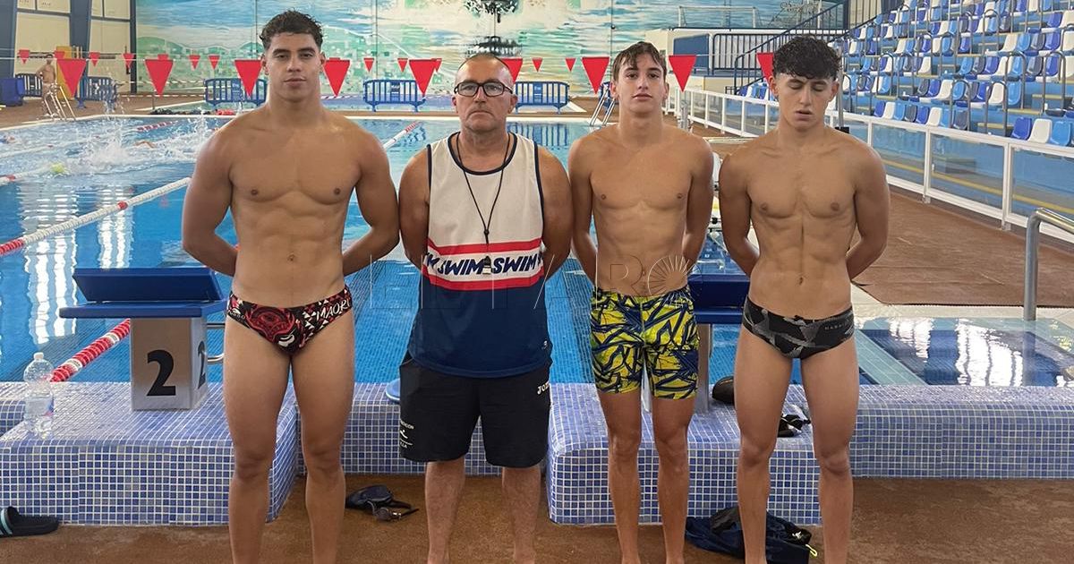 Tres melillenses, en el Absoluto junior de natación