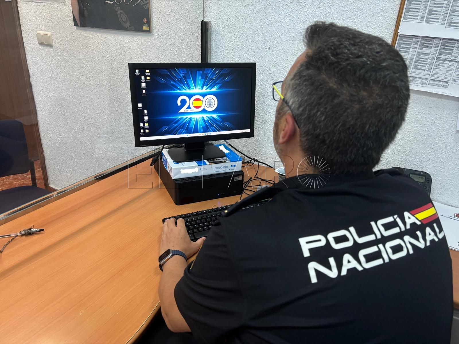 Identificado el presunto autor de 14 ciberestafas, falsedad documental y usurpación del estado civil