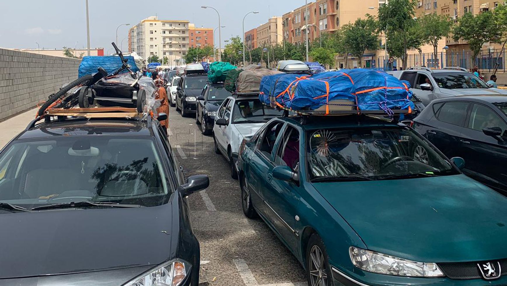 El SUP afirma que el sistema informático de la frontera "está colapsado"