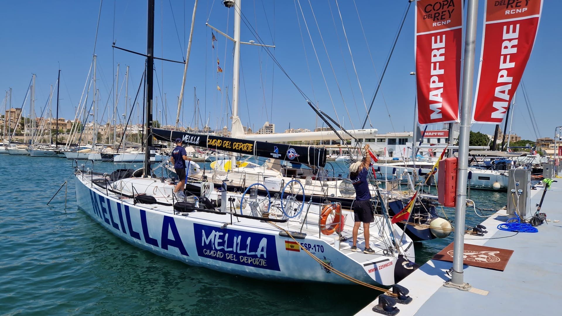 El Ciudad de Melilla ya está en Palma