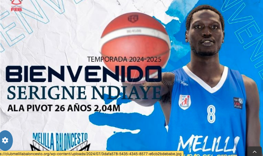 El exEnrique Soler Serigne Lamine firma por el Club Melilla Baloncesto