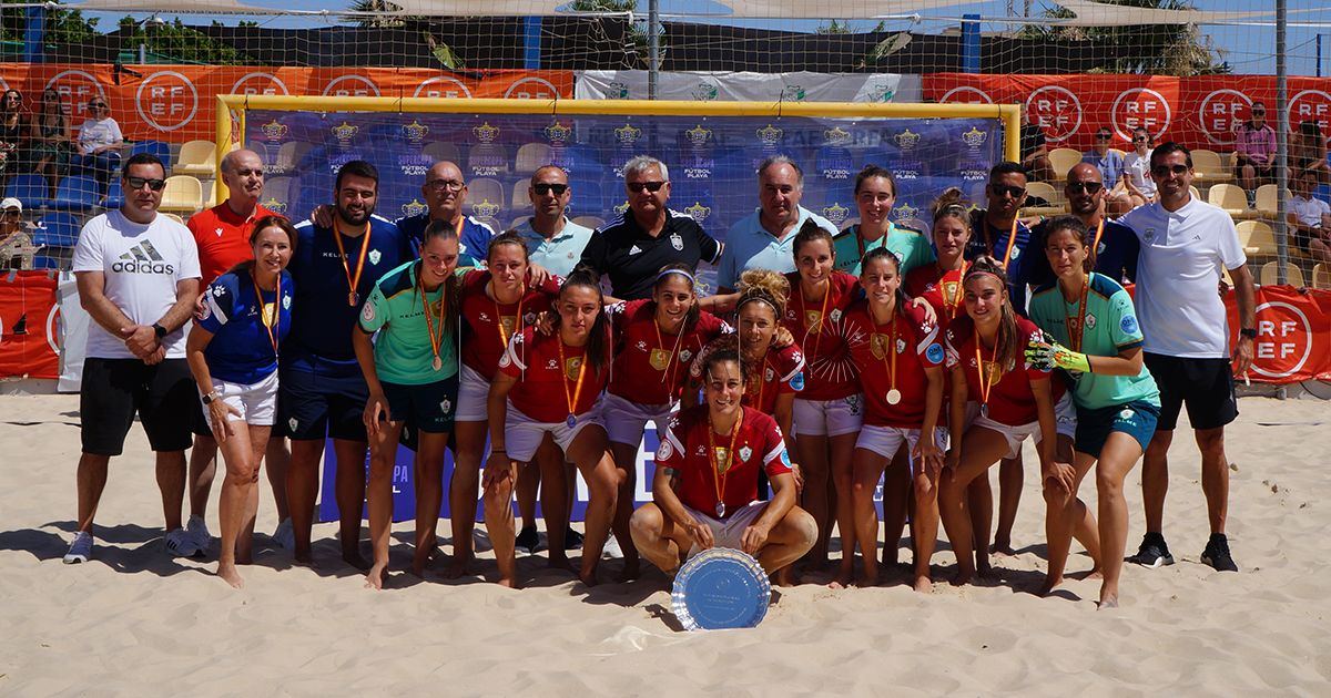 Higicontrol, subcampeón de la Supercopa Femenina de fútbol playa