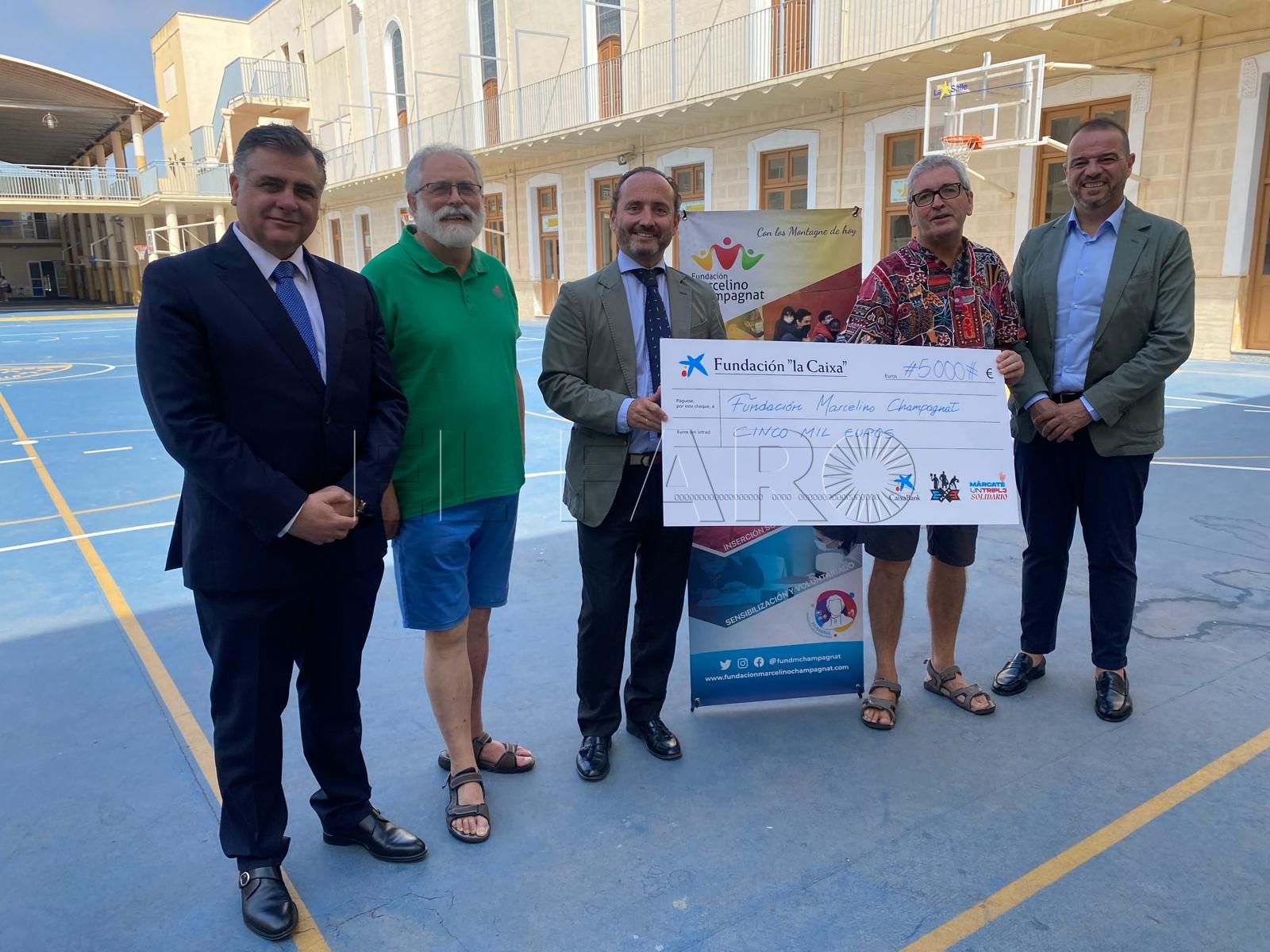 La Fundación La Caixa aporta 5.000 euros