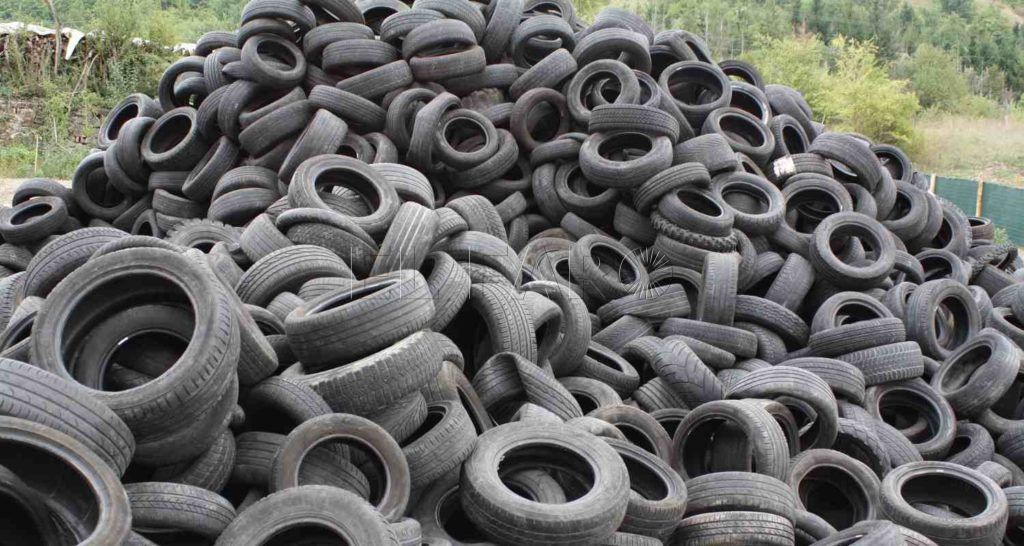 Recogidas 131 toneladas de neumáticos en Melilla durante 2023