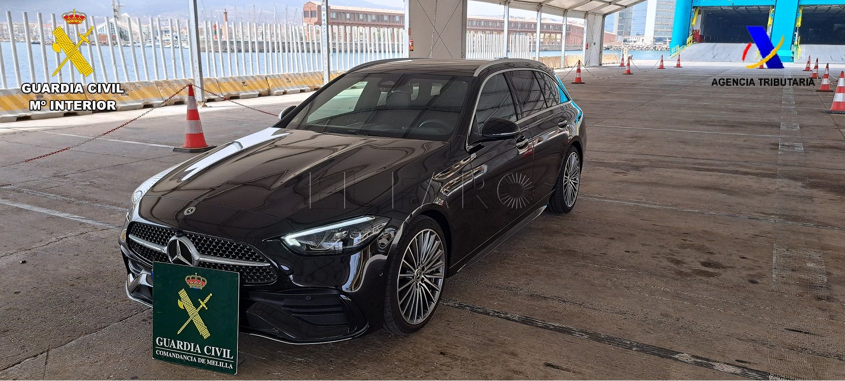 Recuperados dos vehículos de alta gama de Holanda valorados en 100.000 euros