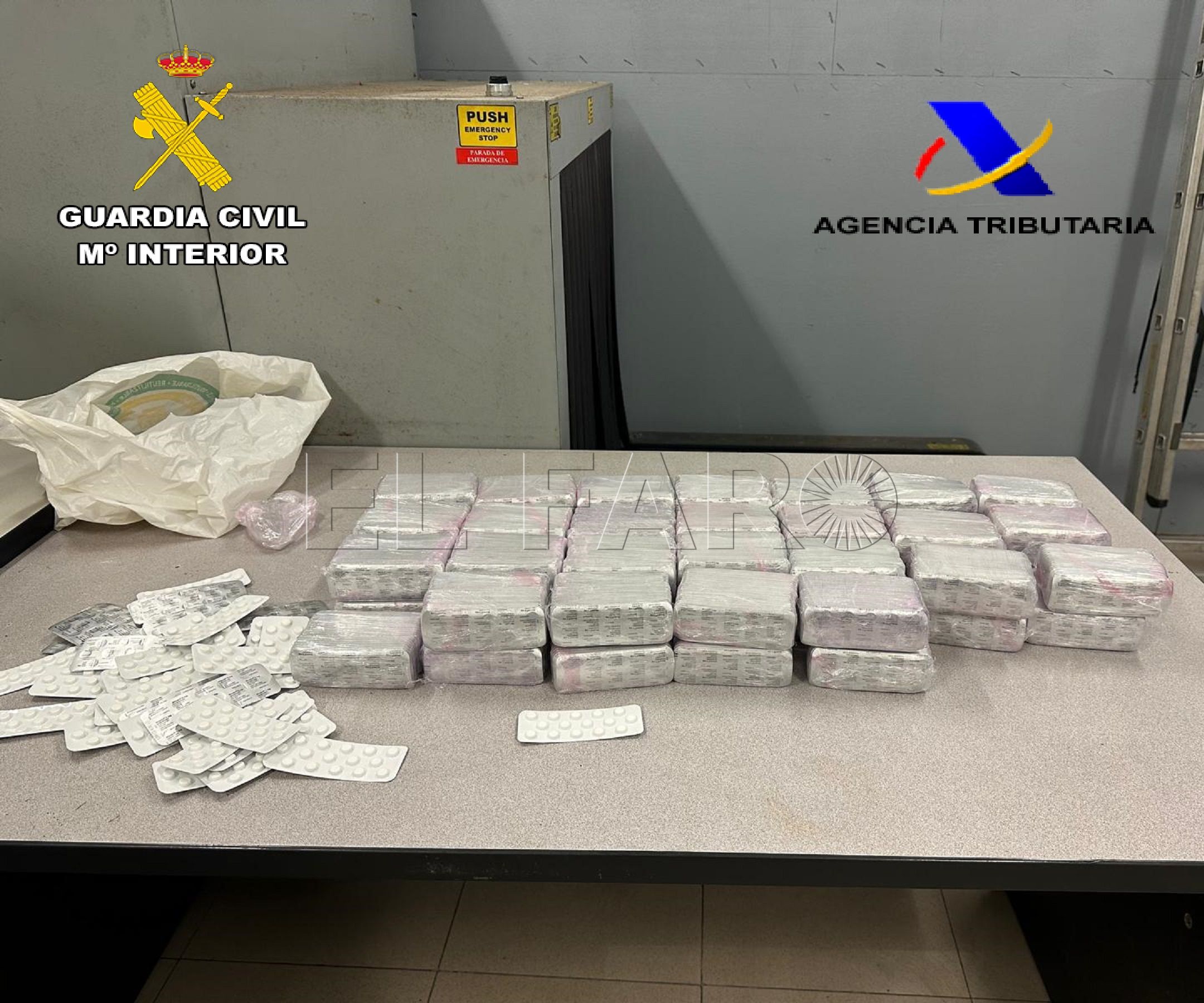 Detenido por llevar 72.000 pastillas de clonazepam con destino a Marruecos