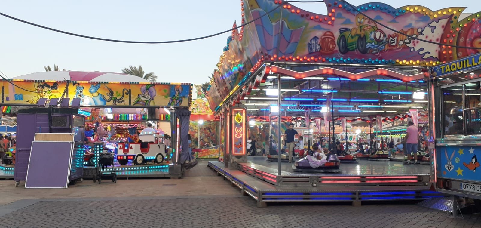 Dos horas sin ruidos en la Feria para personas del espectro autista