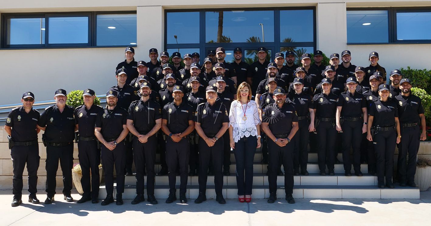 Melilla recibe a 41 policías nacionales en prácticas