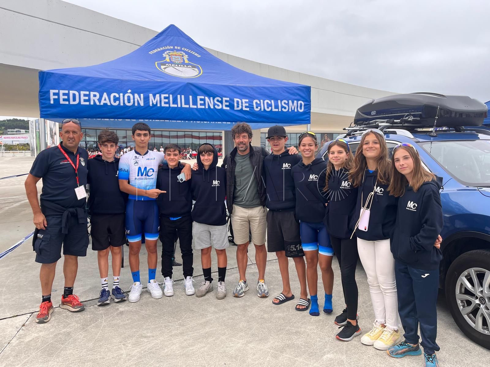 Buen nivel de las féminas en el debut del Nacional de ciclismo