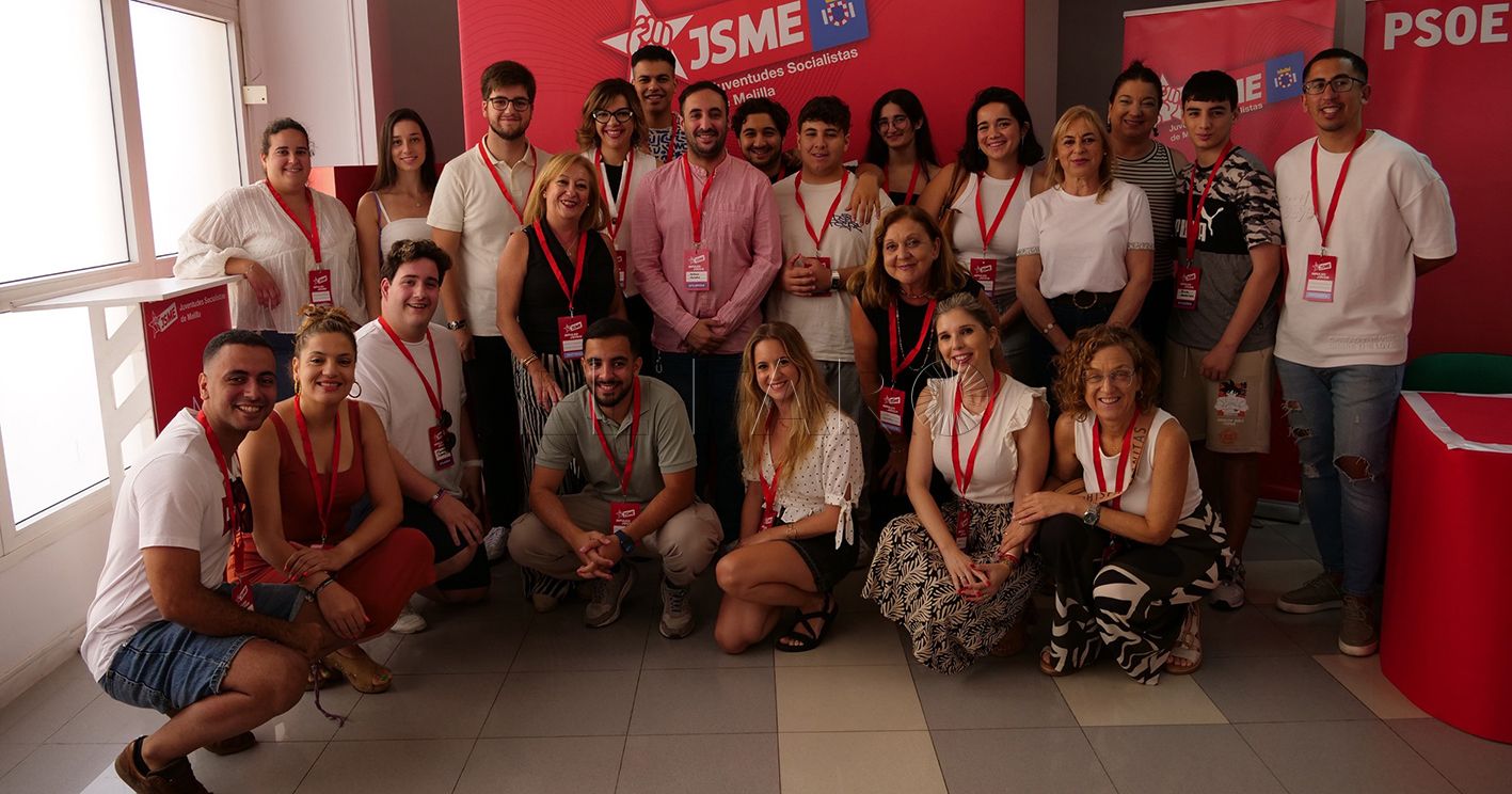 Antonio Méndez, nuevo secretario general de las Juventudes Socialistas de Melilla