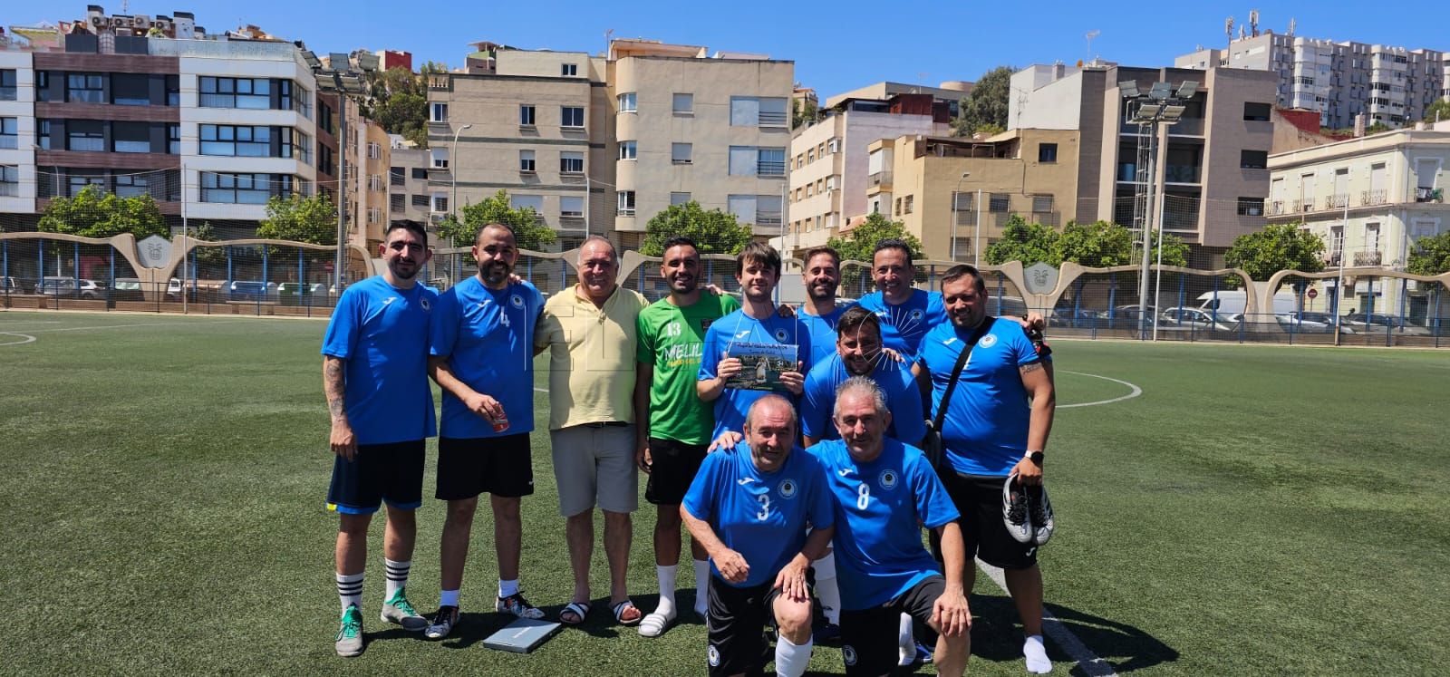 El deporte con la Virgen del Carmen