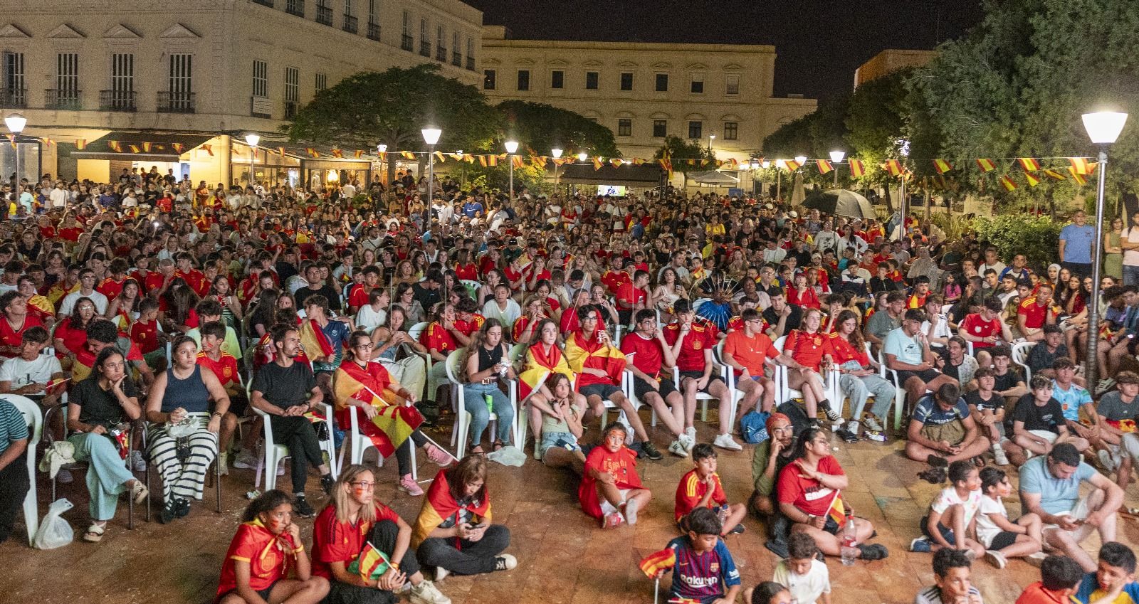 Este domingo habrá pantalla gigante en la plaza de las Culturas para ver la final