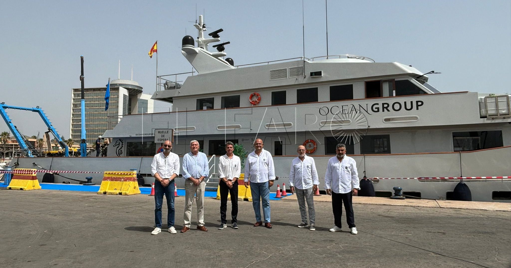 Ocean Group atraca en Melilla con la intención de invertir en la ciudad