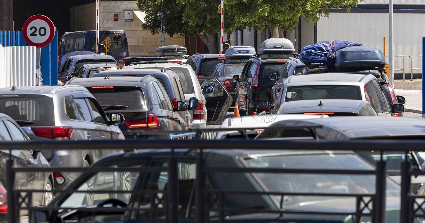 La frontera de Melilla vive uno de los peores días de la OPE