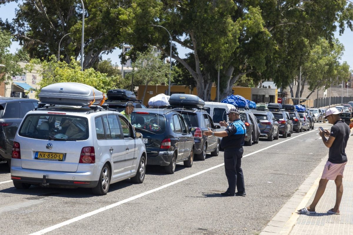 Ronda culpa a Marruecos del colapso en la frontera este fin de semana