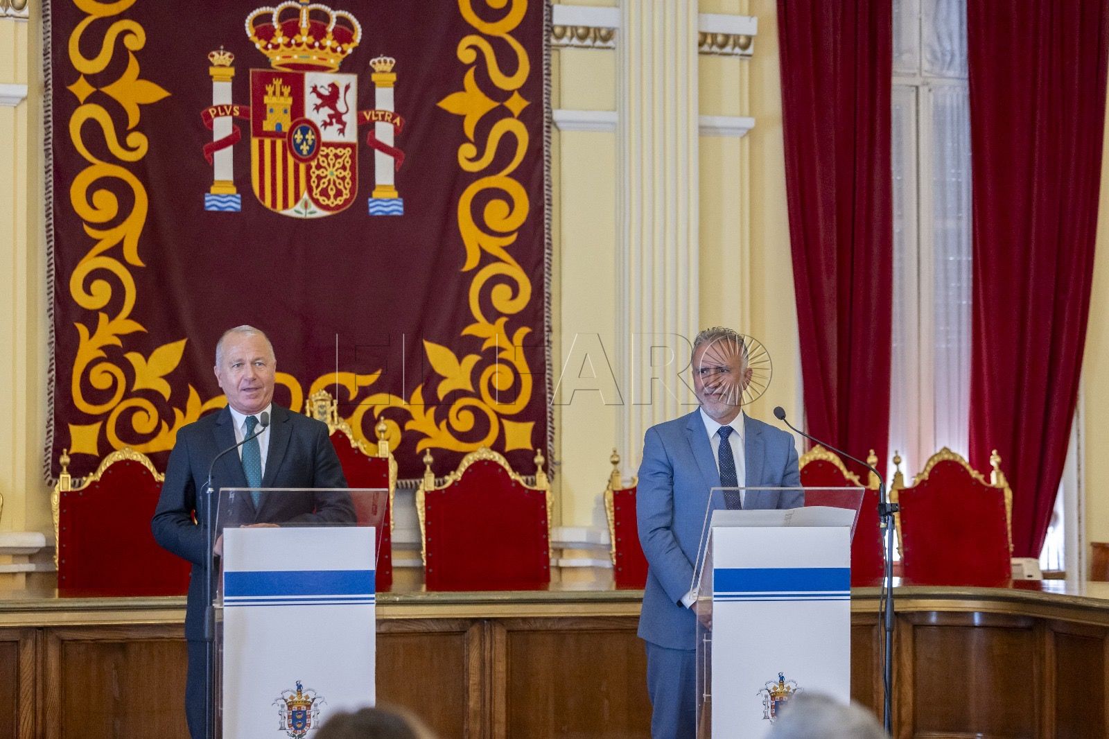 Buena sintonía con el ministro Torres