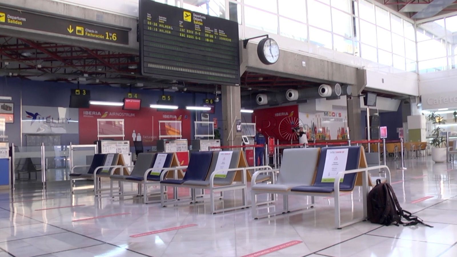 El aeropuerto melillense vive un "momento dulce" por su gran actividad