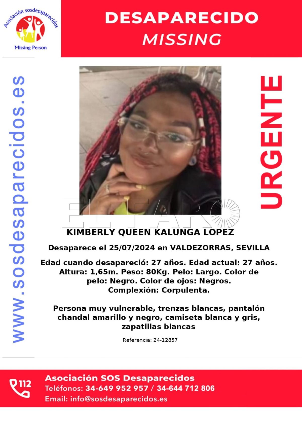 Desaparecida una joven melillense en el barrio sevillano de Valdezorras