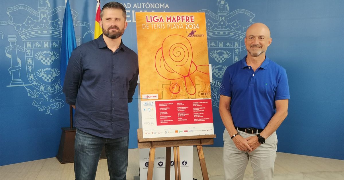 La Liga Mapfre de tenis playa llega hasta Melilla