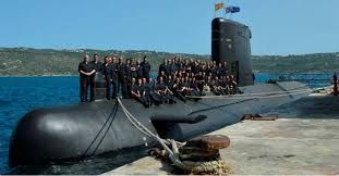 El submarino "Galerna" hace escala en Melilla