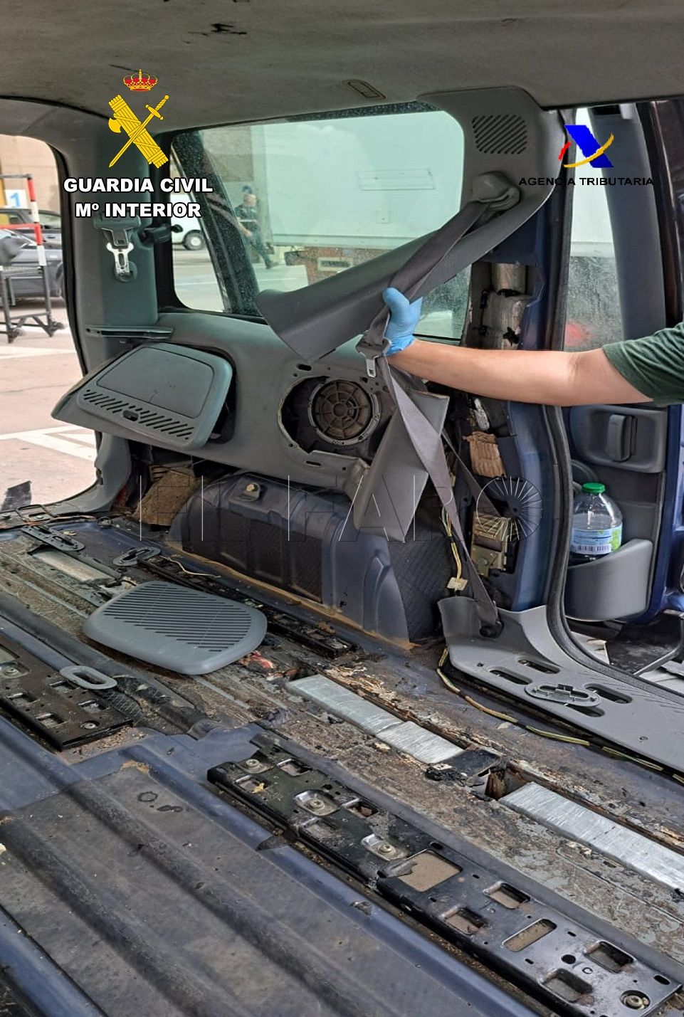 Detenido en el puerto con casi 34 kilos de polen de hachís