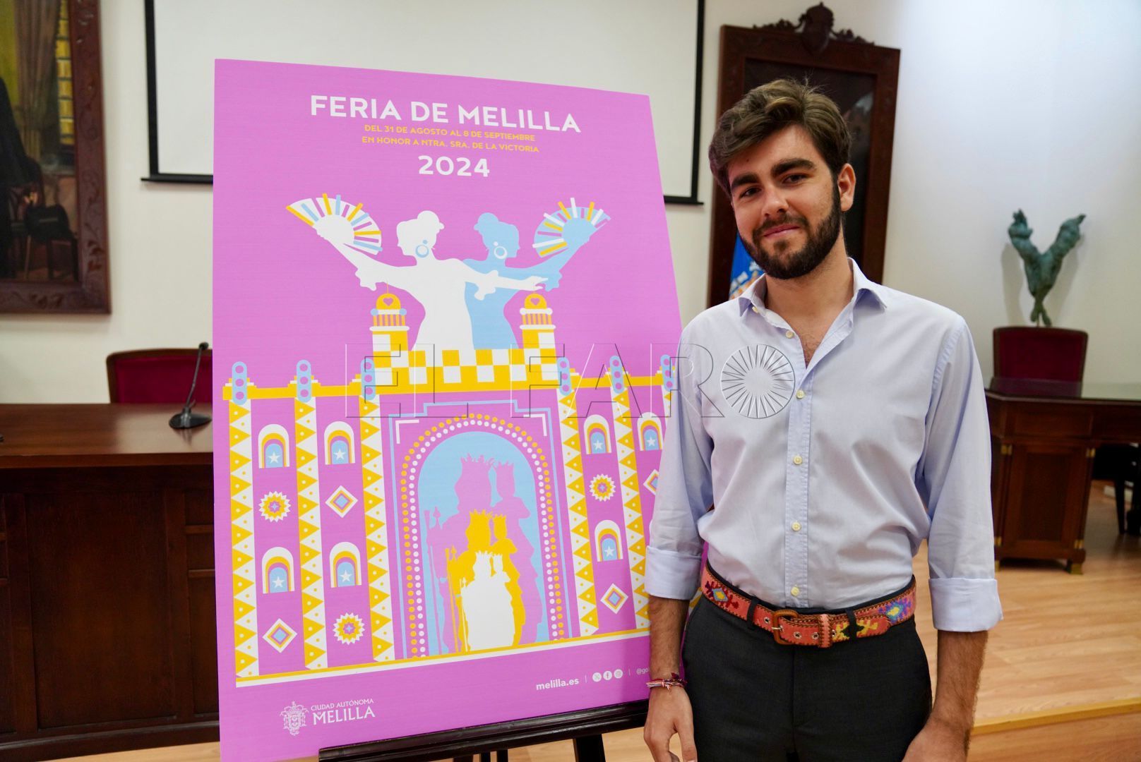 “Quería que fuera un cartel vivo, muy colorido y veraniego”