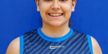 Valeria Noguera Robles representó a la Federación Melillense en el Nacional 3x3 del pasado mes de junio.