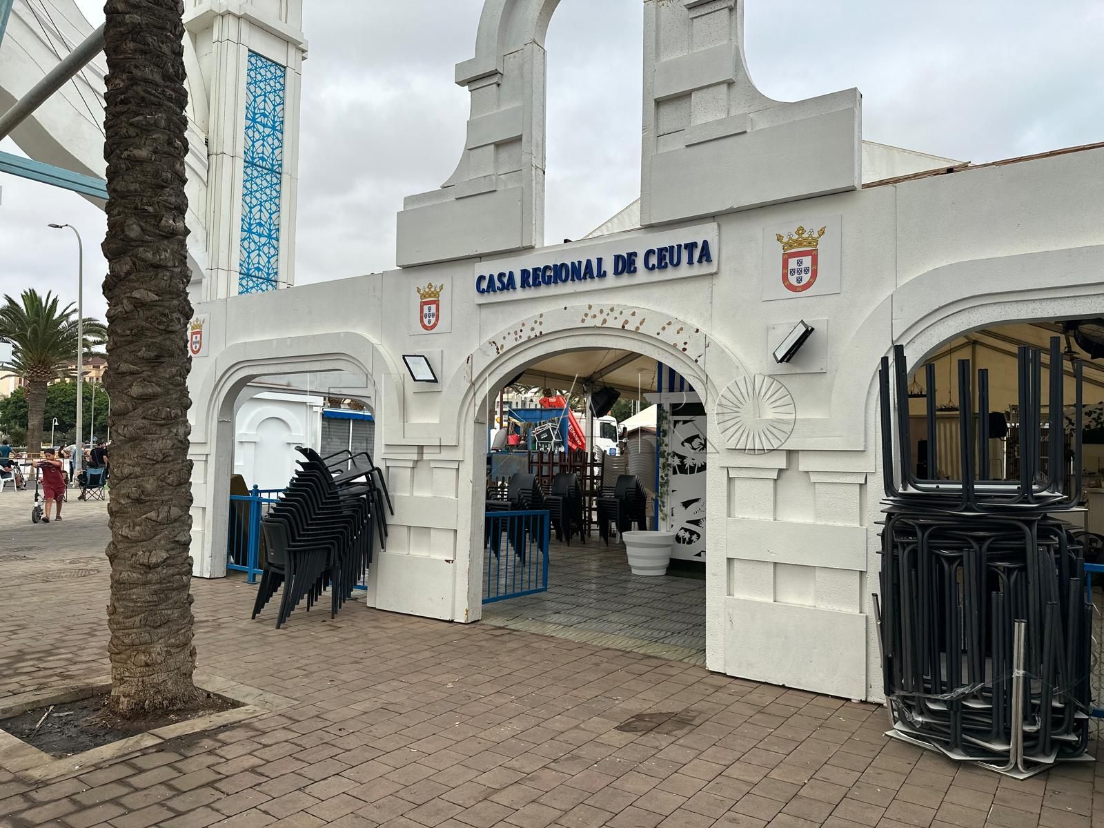 La Casa de Ceuta en Melilla inaugura esta noche su caseta