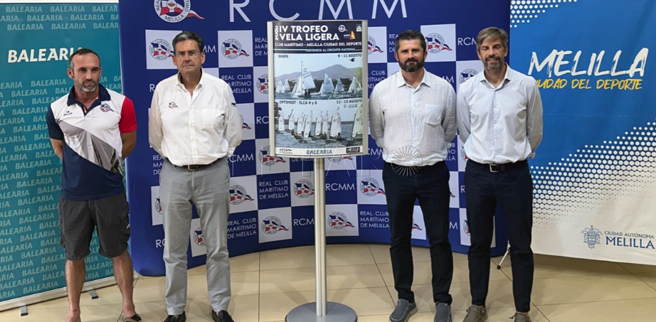 La vela ligera nacional e internacional se cita en las aguas del litoral melillense