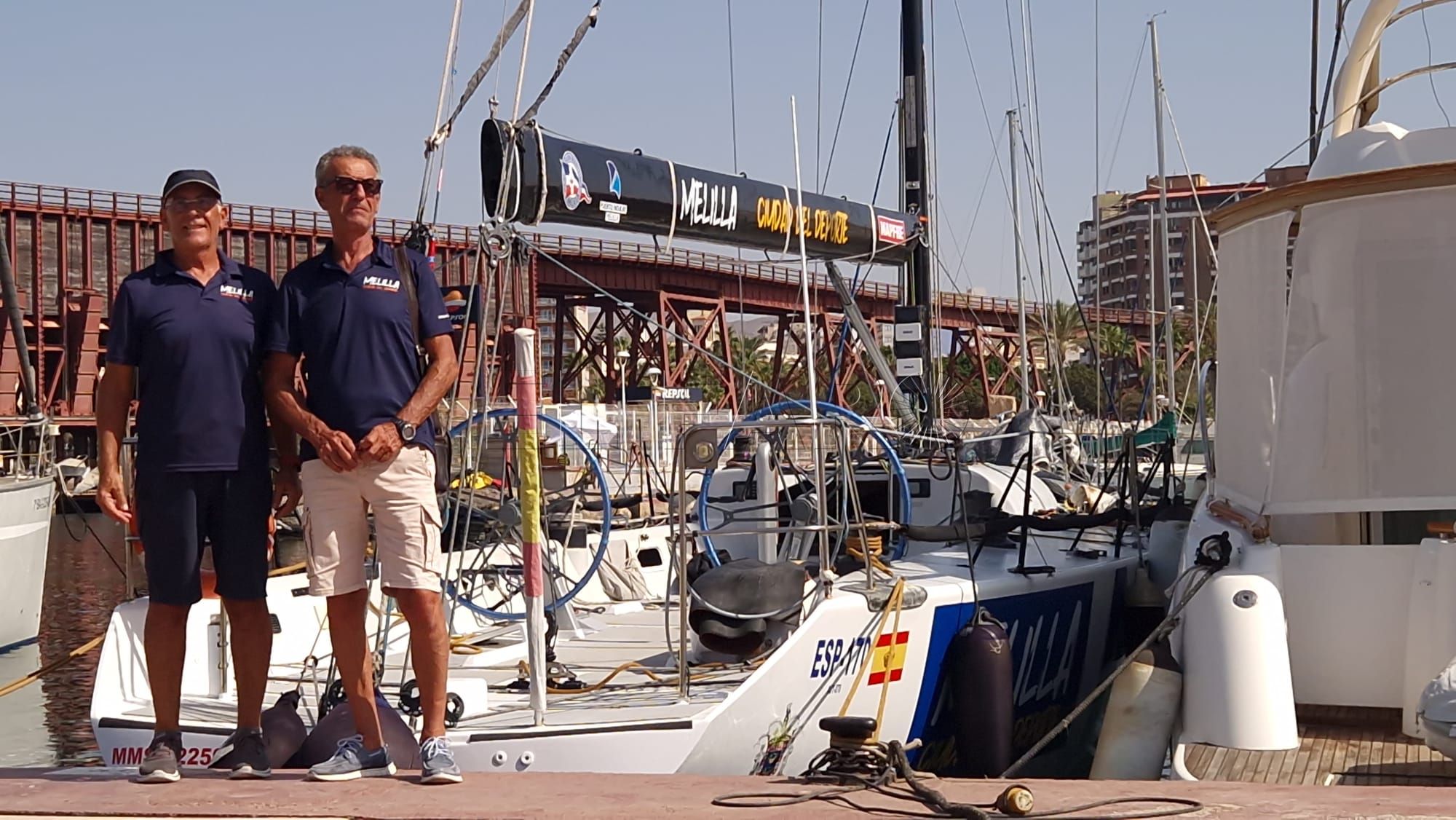 El barco Ciudad de Melilla se da cita en el XVII Trofeo Ruta del Coral 2024