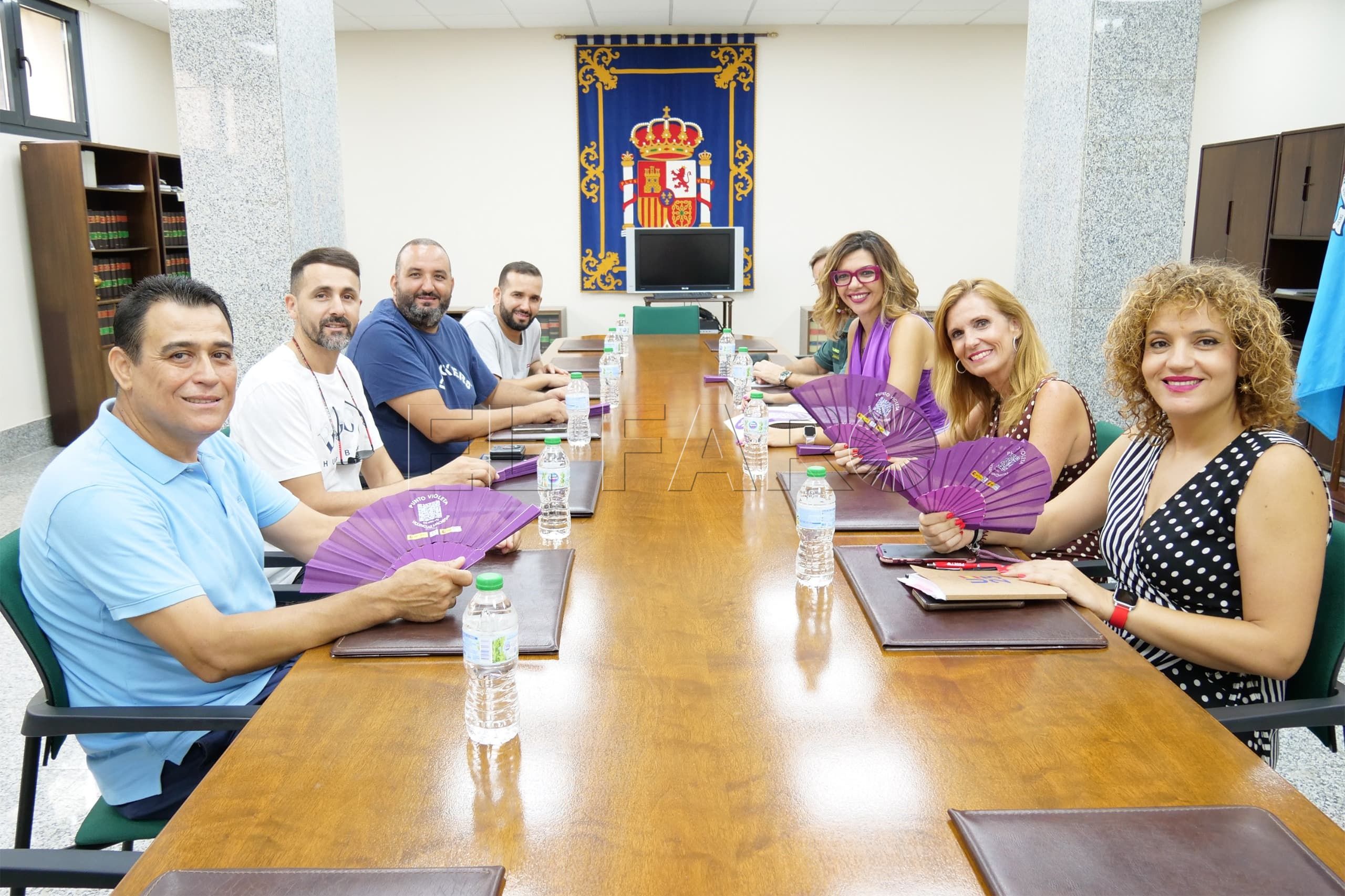 Dispositivo de seguridad para la Feria en el Puerto Noray