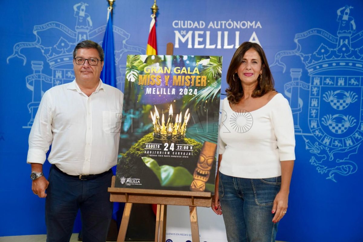 El Auditorio Carvajal acogerá este sábado la gala de Miss y Mister Melilla 2024