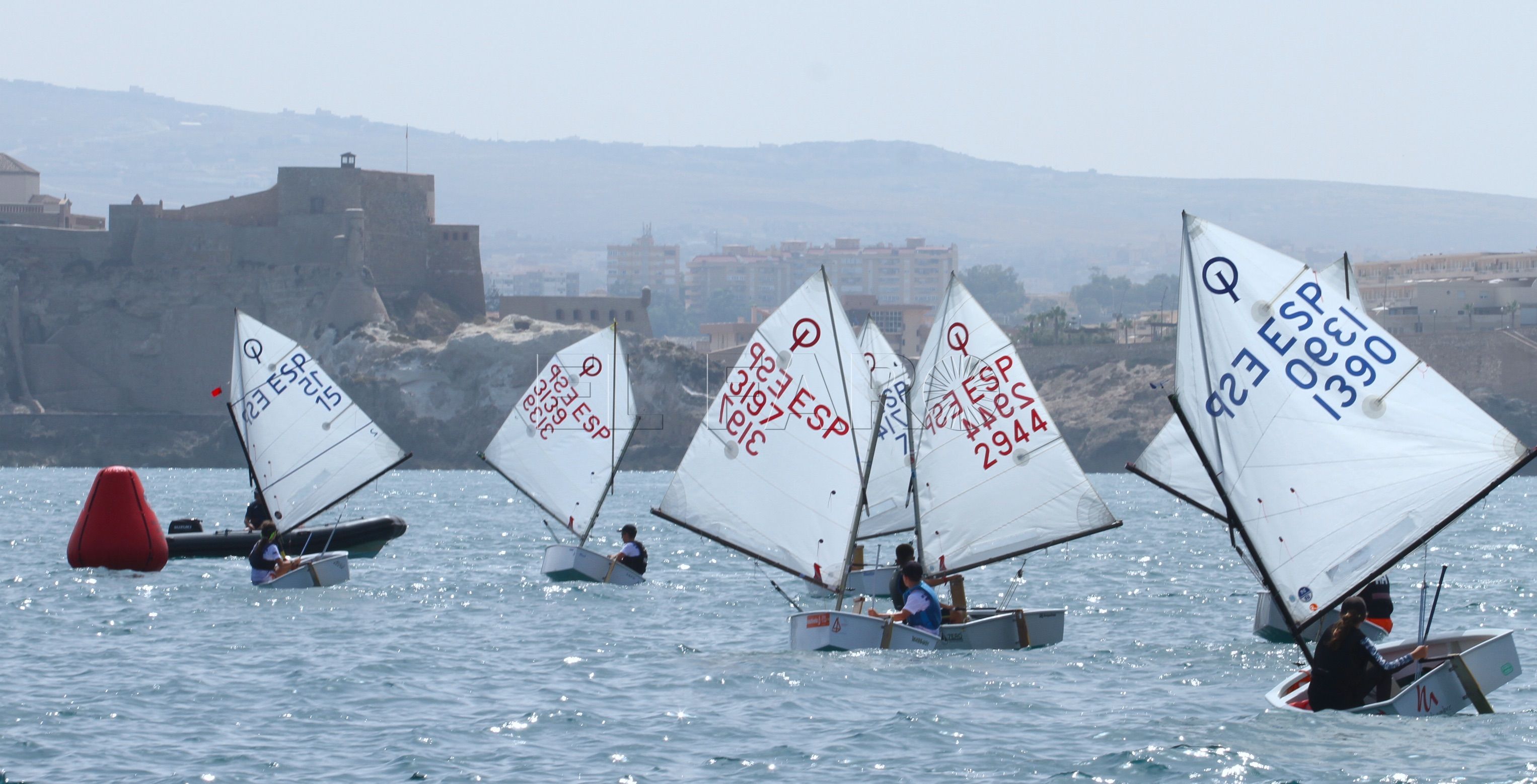 Los optimist e Ilcas aparecen en escena