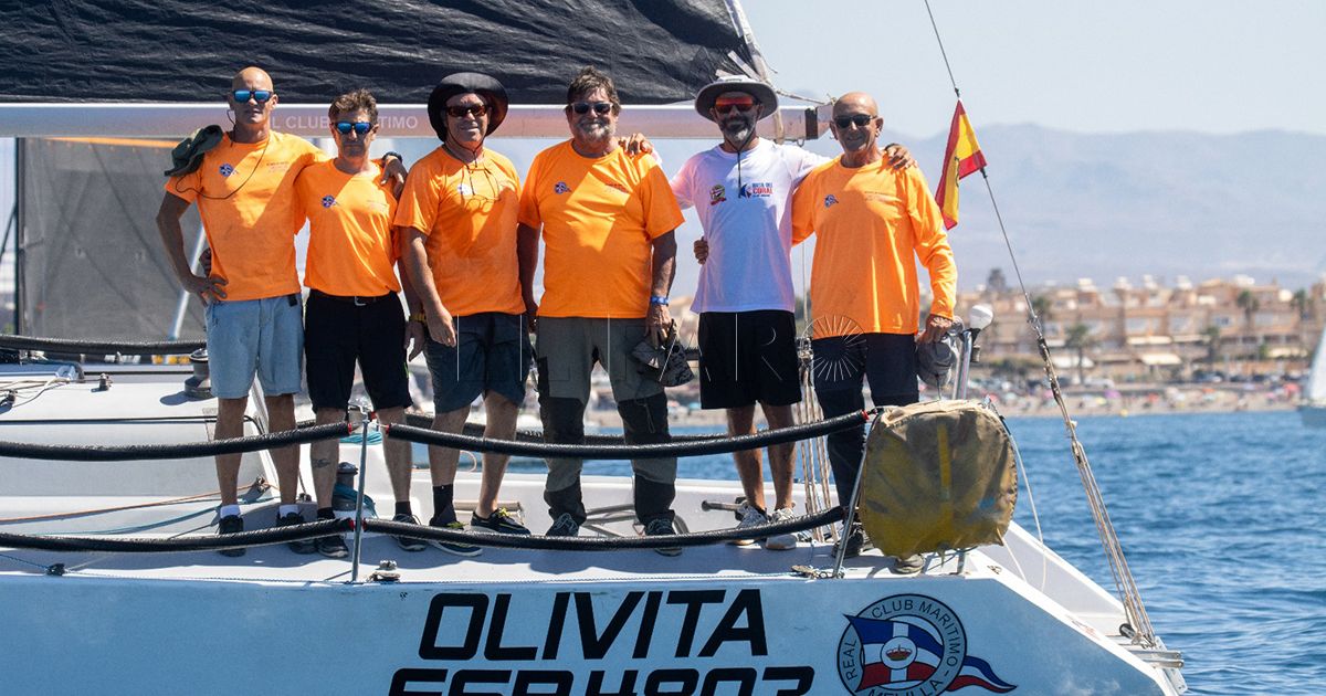 El barco melillense Olivita vence en el grupo ORC4 en la Ruta del Coral